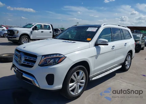 2017 Mercedes-Benz Gls 450 4Matic из США, поврежденный, VIN 4JGDF6EE6HA975661